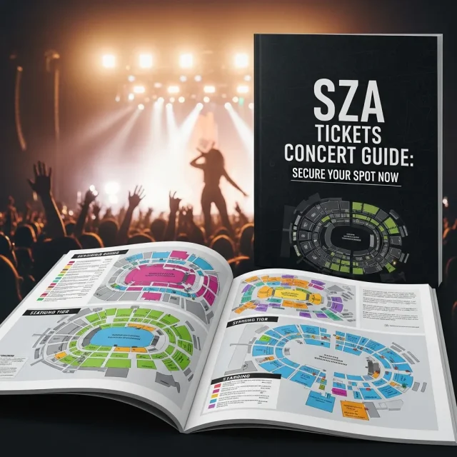 Infographic guide on securing SZA concert tickets quickly and safely online